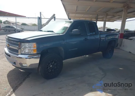 2012 Chevrolet Silverado 1500 Lt из США, поврежденный, VIN 1GCRKSE75CZ209091